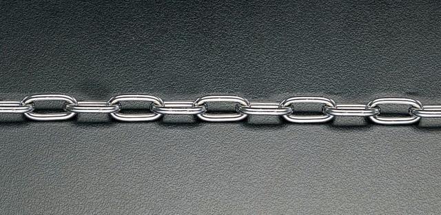 エスコ ESCO 6.0mmx 5m リンクチェーン ステンレス製 EA980SA-605 WO店の通販は