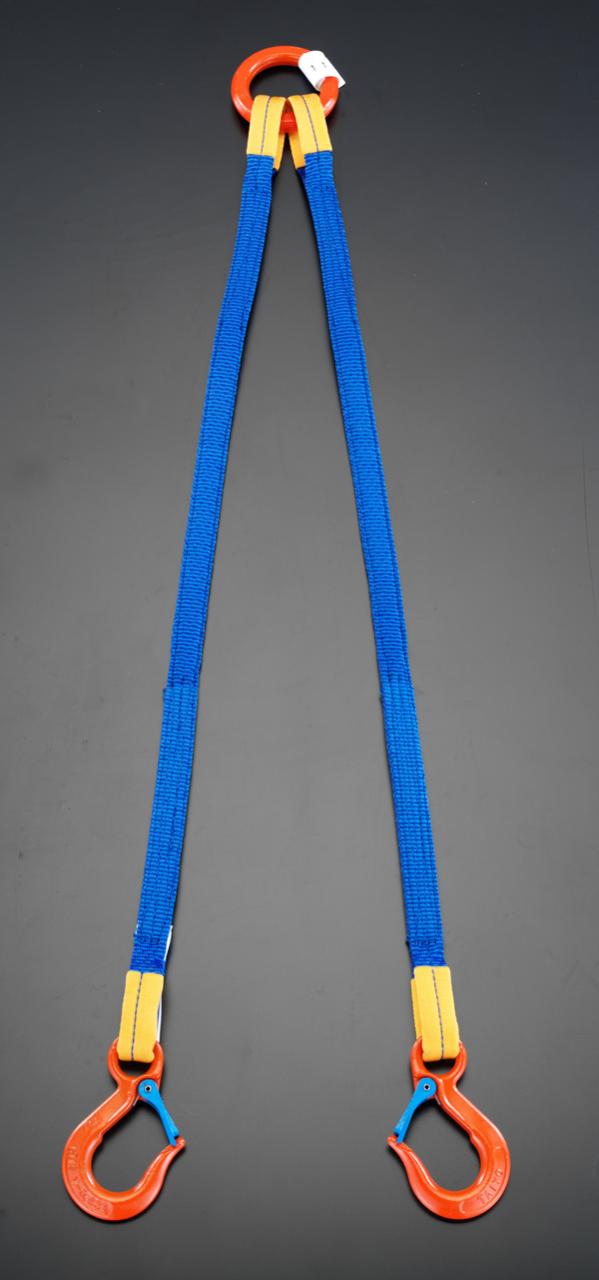 エスコ ESCO 1.0tonx3.0m 金具付スリング ２本懸け EA981FD-15A WO店 18,265円