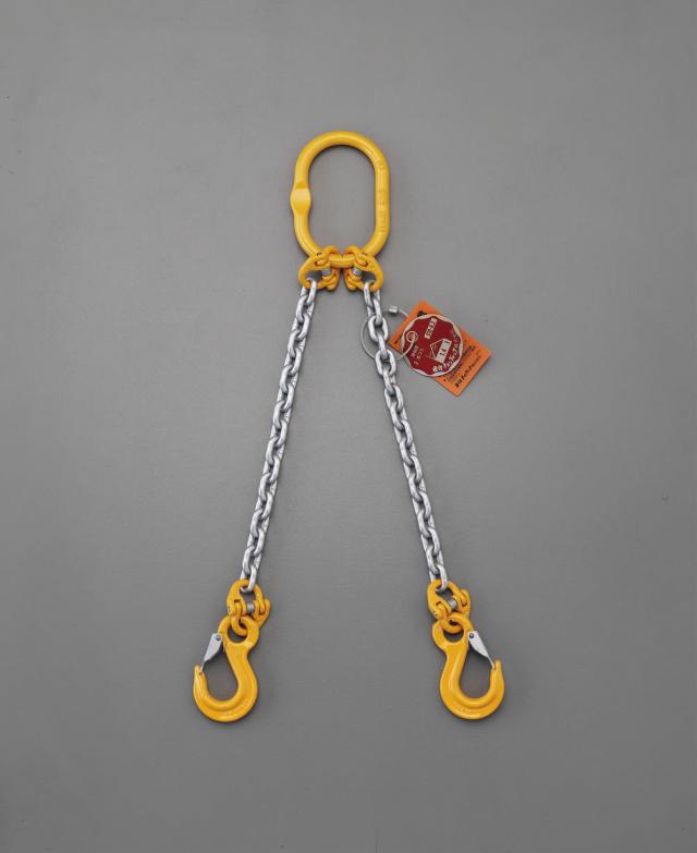 エスコ ESCO 1.7tonx1.5m スリングチェーン ２本懸け EA981VD-21A WO店の通販は