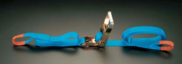 エスコ ESCO 50mmx6.0m/1250Kg ベルト荷締機(ラチェット式) EA982AB-35 WO店の通販は 18,087円