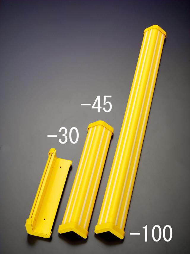 エスコ ESCO 72.5x74.5x1000mm コーナーガード 蛍光ライン付 EA983FJ-100 WO店