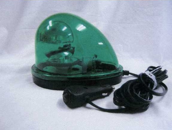 エスコ ESCO DC12V/24V ハイパワーＬＥＤ回転灯 緑色 EA983FS-54A WO店