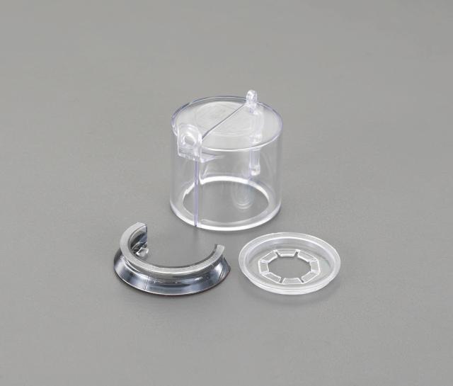 エスコ ESCO φ60x50mm 安全カバー 22.30mmボタン用・丸型 EA983T-46 WO店