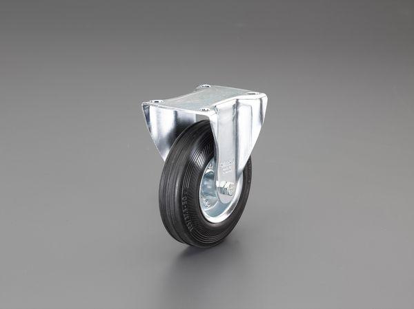 エスコ ESCO 150mm キャスター(固定金具) EA986H-4 WO店
