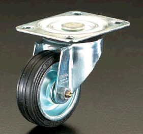 エスコ ESCO 160mm キャスター 自在金具 EA986HB-160 WO店