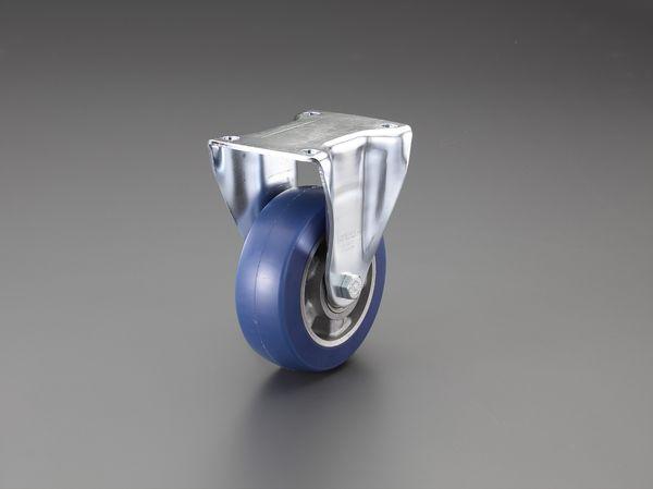 エスコ ESCO 200mm キャスター(固定金具) EA986KA-4 WO店の通販は 24,961円
