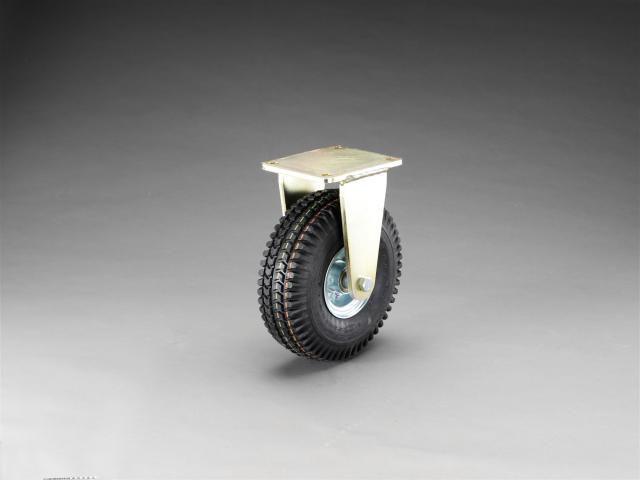 エスコ ESCO 310mm キャスター 固定間具・空気入車輪 EA986KD-310 WO店