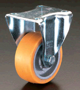 エスコ ESCO 150mm キャスター 固定金具 EA986KF-150 WO店の通販は