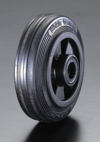 エスコ ESCO 400x90mm 車輪 ラバータイヤ・PPリム・ローラーベアリング EA986MC-12 WO店の通販は