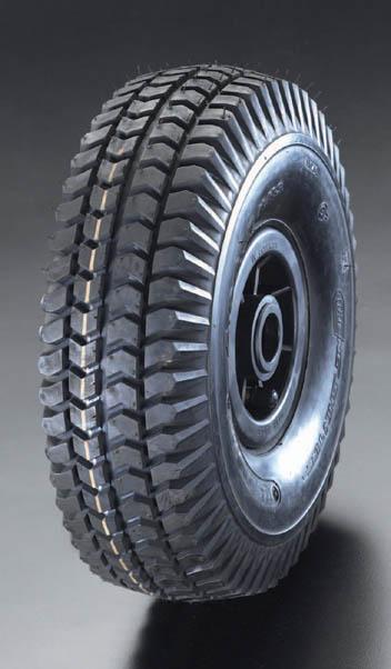 エスコ ESCO 400x100mm 車輪 空気入・PPリム・ローラーベアリング EA986MV-18 WO店