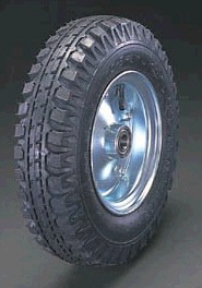 エスコ ESCO 420x115mm 車輪 空気入・スティールリム・ベアリング EA986MX-420 WO店