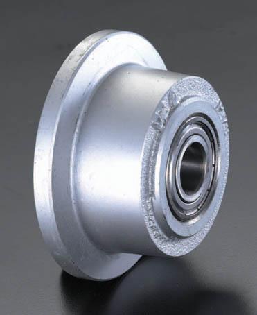 エスコ ESCO 100x 46mm 車輪 ボールベアリング・鋳鋼製・レール用 EA986SD-100 WO店の通販は