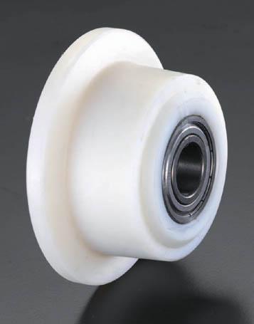 エスコ ESCO 50x 32mm 車輪 Bベアリング・ポリアミド製・レール用 EA986SG-50 WO店