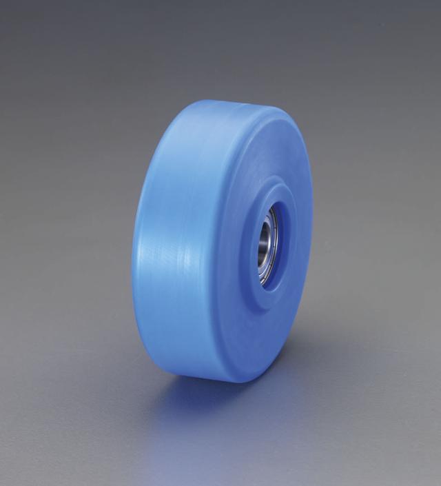 エスコ ESCO 100x34mm 車輪 ステンレス製ベアリング付・MCナイロン製 EA986WC-100 WO店