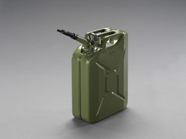 エスコ ESCO 20L 燃料携行缶 縦型・フレキノズル付/OD色 EA991HB-30A WO店の通販は