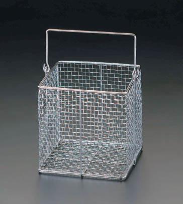 エスコ ESCO 200x200x200mm 洗浄かご ステンレス製 EA992CF-3 WO店