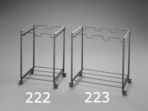 エスコ ESCO 500x300x530mm 分別ダストワゴン EA995A-223 WO店の通販は
