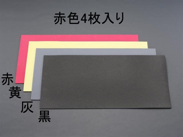 エスコ ESCO 500x1000x10mm 発泡ポリエチレンフォーム 赤/4枚 EA997XM-310 WO店