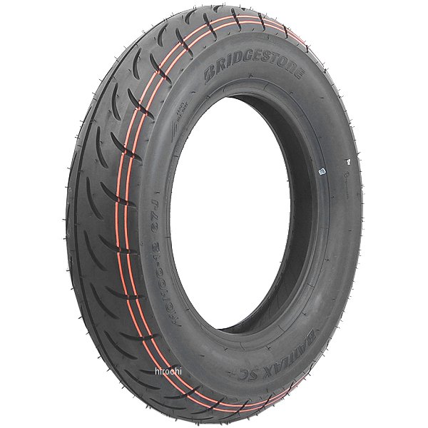 ブリヂストン BRIDGESTONE バトラックス SC 110/100-12 67J TL フロント WO店