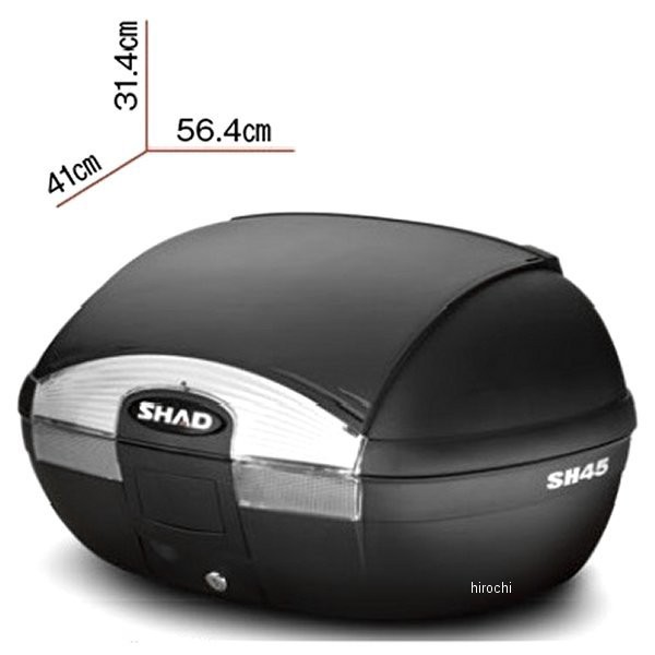 シャッド SHAD トップケース ブラック 無塗装 WO店の通販は