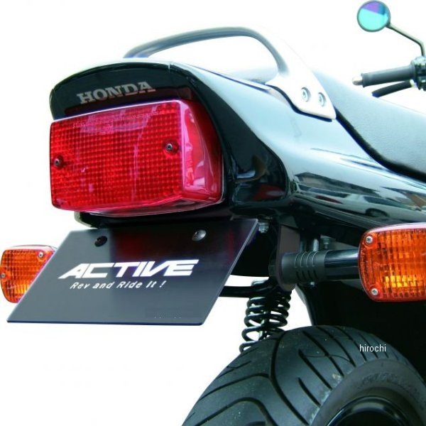 アクティブ ACTIVE フェンダーレスキット 純正ナンバー灯 92年-08年 CB750 黒 WO店_2