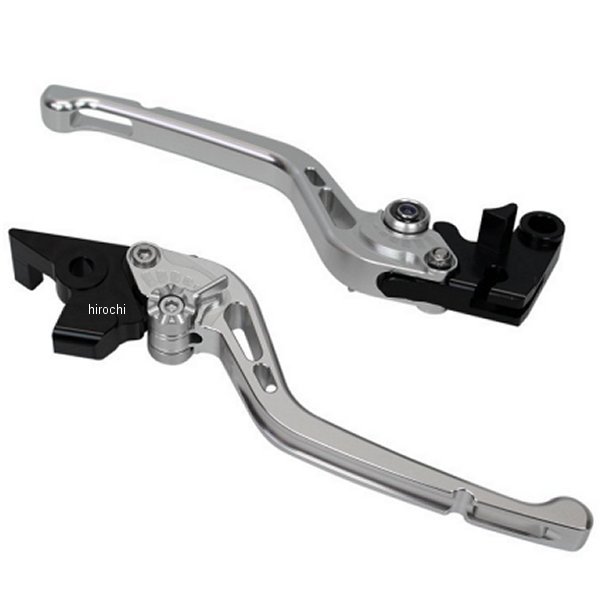 ユーカナヤ U-KANAYA ビレットレバーセット GPタイプ ロング XJR1300、XJR1200 シルバー YA011-004-0503 WO店