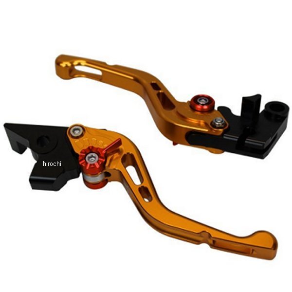 ユーカナヤ U-KANAYA ビレットレバーセット GPタイプ ショート 00年-01年 CBR929RR ゴールド HO030-013-0602 WO店