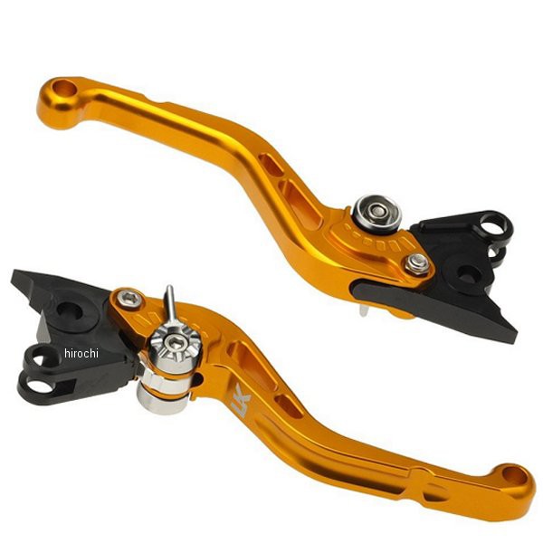 ユーカナヤ U-KANAYA ビレットレバーセット スタンダードタイプ ショート XJR400、XJR400R ゴールド YA012-060-0202 WO店の通販は