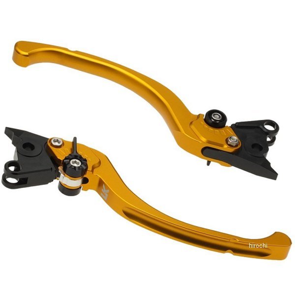 ユーカナヤ U-KANAYA ビレットレバーセット ツーリングタイプ 98年-03年 TL1000R ゴールド SU027-022-0802 WO店の通販は