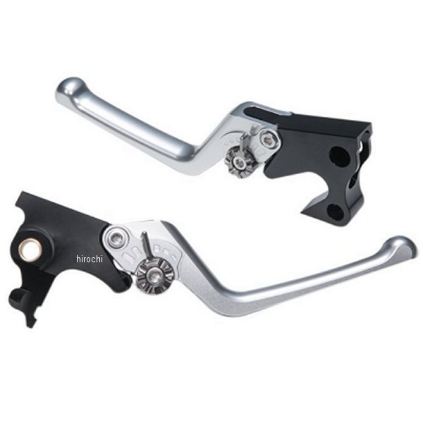 ユーカナヤ U-KANAYA ビレットレバーセット ストリートタイプ 96年-11年 FXST、FXSTC、FXSTS、FXSTD シルバー HD018-102-0903 WO店の通販は