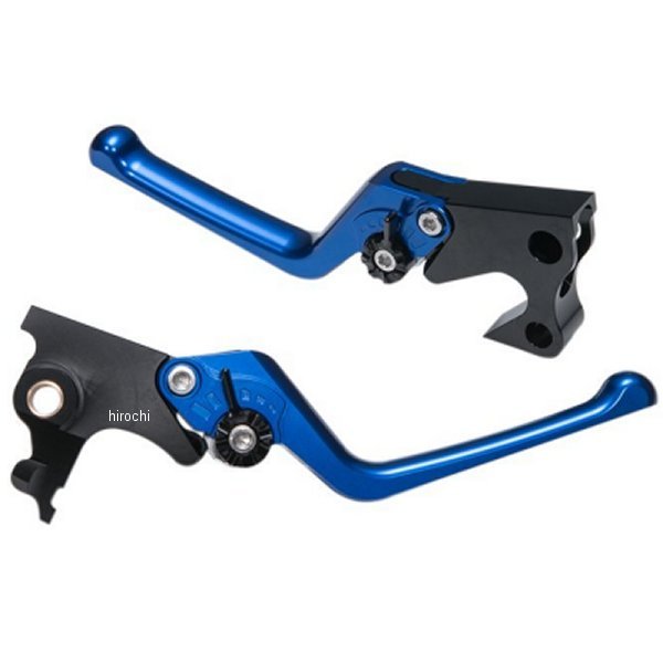 ユーカナヤ U-KANAYA ビレットレバーセット ストリートタイプ 96年-14年 FLSTF、FLSTFB 青 HD022-102-0904 WO店の通販は