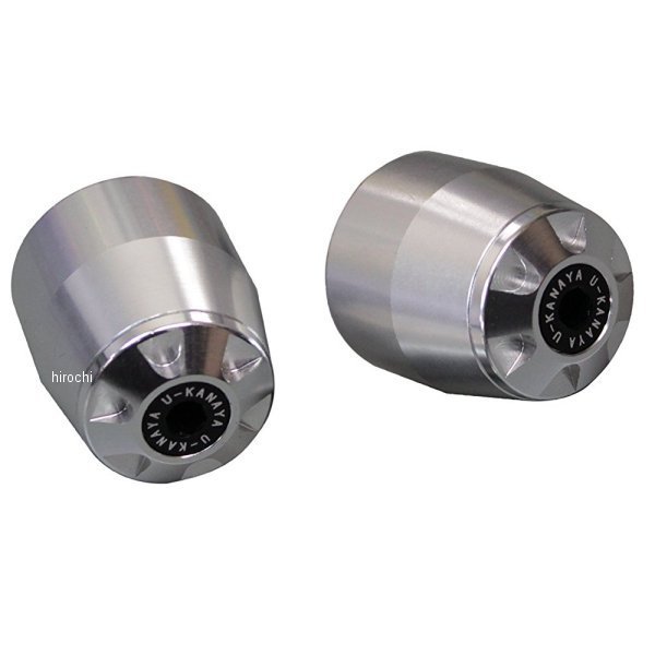 ユーカナヤ U-KANAYA アルミビレット バーエンド 14年 MT-09 シルバー/シルバー BESV-YA035-SV WO店