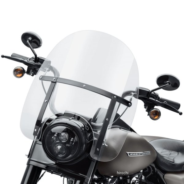ハーレー純正 デタッチャブル・ウインドシールド FLHR クリア/黒 57400381 WO店の通販は 48,479円