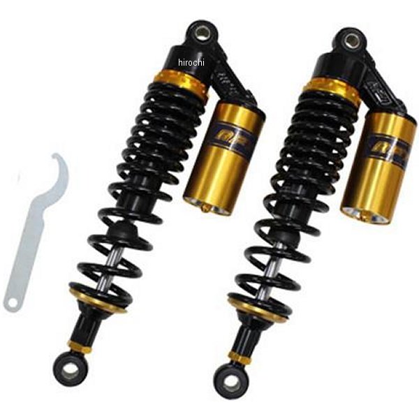 エナジープライス リアサスペンション 340mm 黒/ゴールド 2本入り 013010160 WO店 14,301円