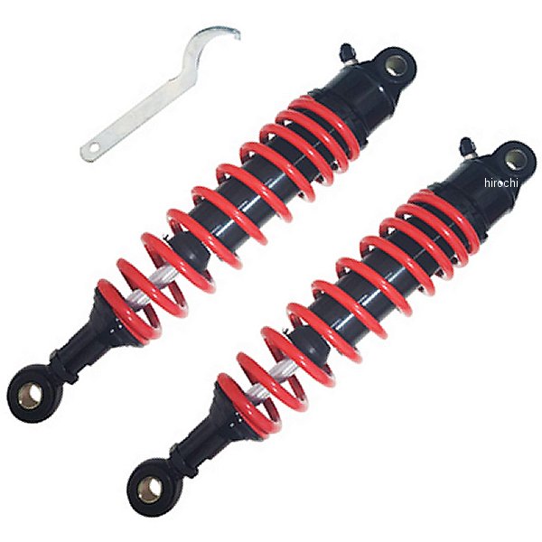 エナジープライス リアサスペンション CB400 窒素ガス封入式タイプ 320mm 赤 2本入り 013010239 WO店