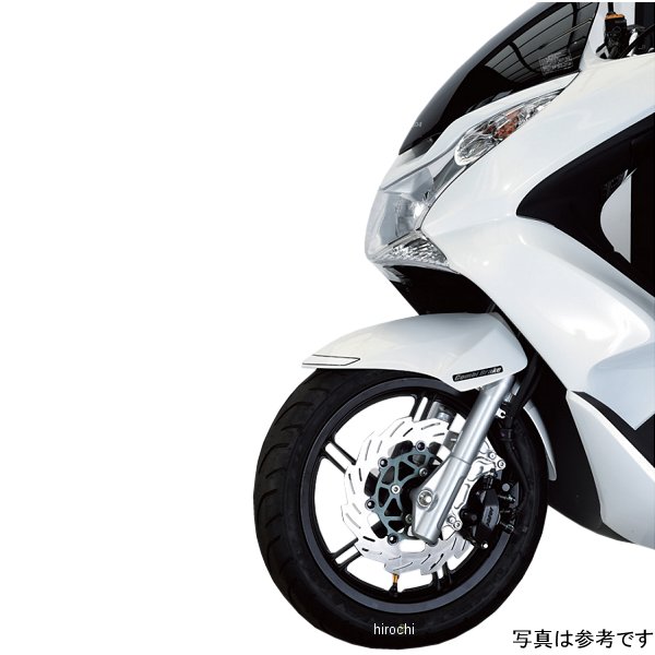 シフトアップ ウェーブディスクローター 220mm PCX125 シルバー/青 WO店