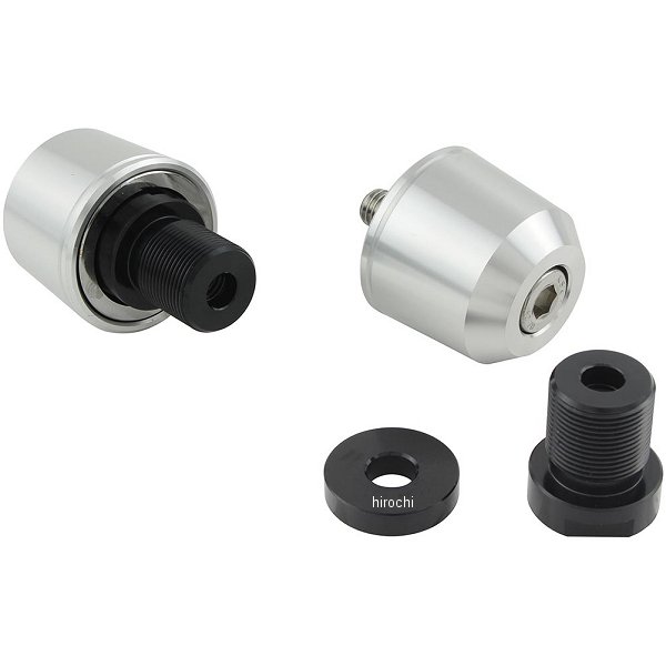 ポッシュ POSH ミドルウエイトバーエンド M17 カワサキ用 シルバー WO店の通販は 5,055円