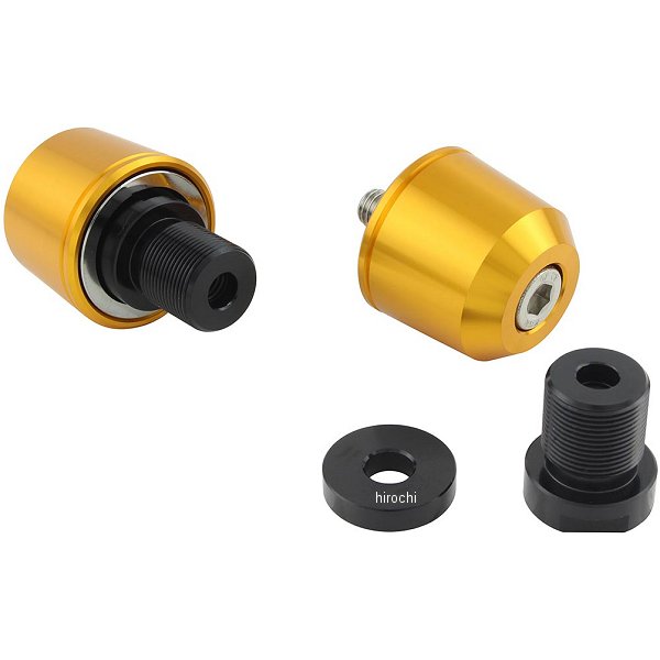 ポッシュ POSH ミドルウエイトバーエンド M17 カワサキ用 ゴールド WO店