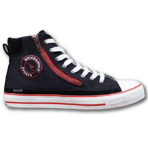 ラフ&ロード 秋冬モデル ラフライディングスニーカー 黒/赤 26cm RR5837BK-RD260 WO店