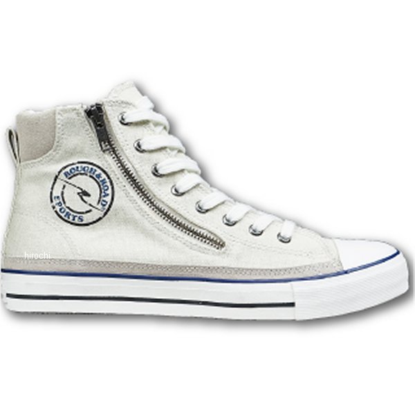 ラフ&ロード 秋冬モデル ラフライディングスニーカー アイボリー/青 25cm RR5837IV-BL250 WO店