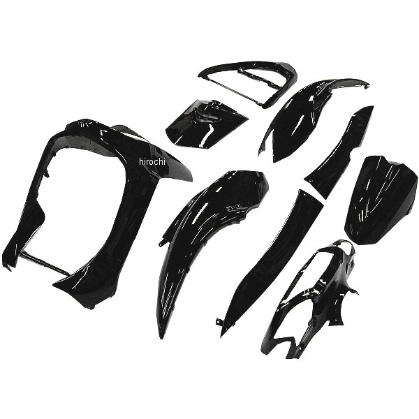 エナジープライス 外装9点セット シグナスX SE12J 黒 CWL205 WO店