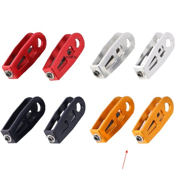 キタコ チェーンアジャスター モンキー125 アルミ ゴールド WO店の通販は 8,019円