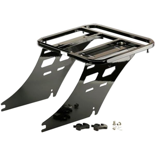 キジマ ツーリングキャリア デタッチャブルマウント タンデム可 06年-17年 ダイナ 黒 WO店