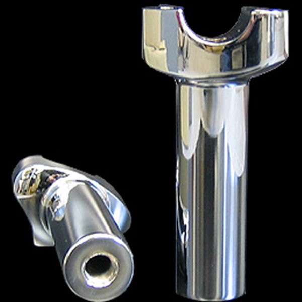 ネオファクトリー 4-1/2インチ ストレートライザー クローム 左右ペア 000274 WO店