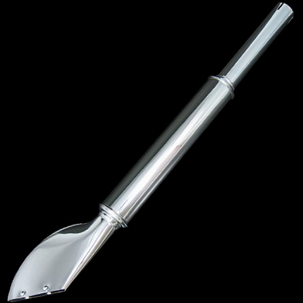 ネオファクトリー クラシック フィッシュテール マフラーエンド クローム 1個売り 000299 WO店