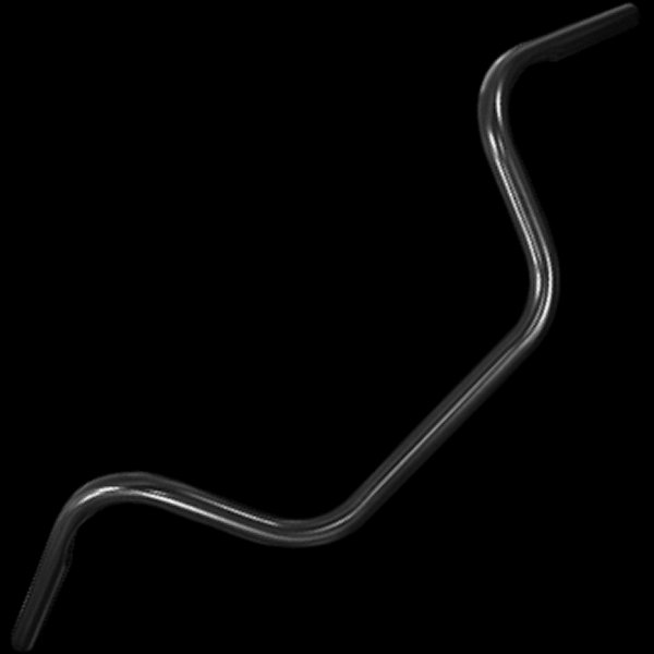 ネオファクトリー エイプバーハンドル ロー 黒 ヘコミ有り WO店