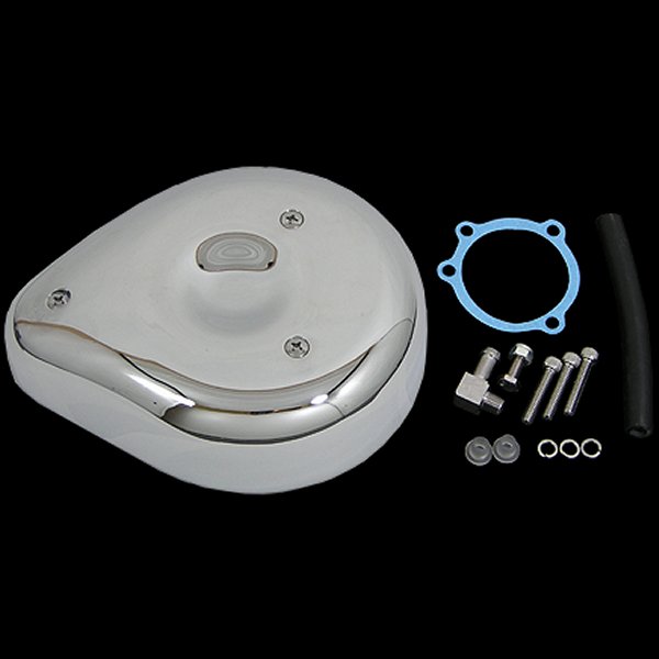 ネオファクトリー CVキャブ用 ティアドロップタイプ エアクリーナー クローム 001281 WO店の通販は