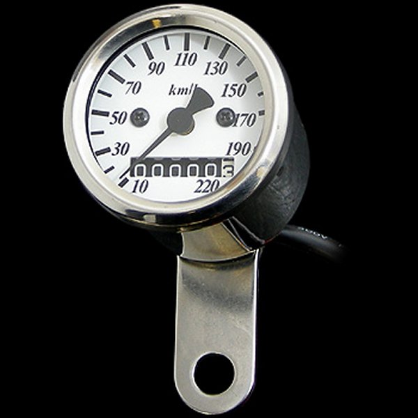 ネオファクトリー 48mm アナログ スピードメーター 白盤 1:1 95年以前 ハーレー 001289 WO店の通販は 8,422円