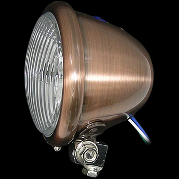 ネオファクトリー 4-1/2インチ ヘッドライト H4 カッパー 002310 WO店 7,037円