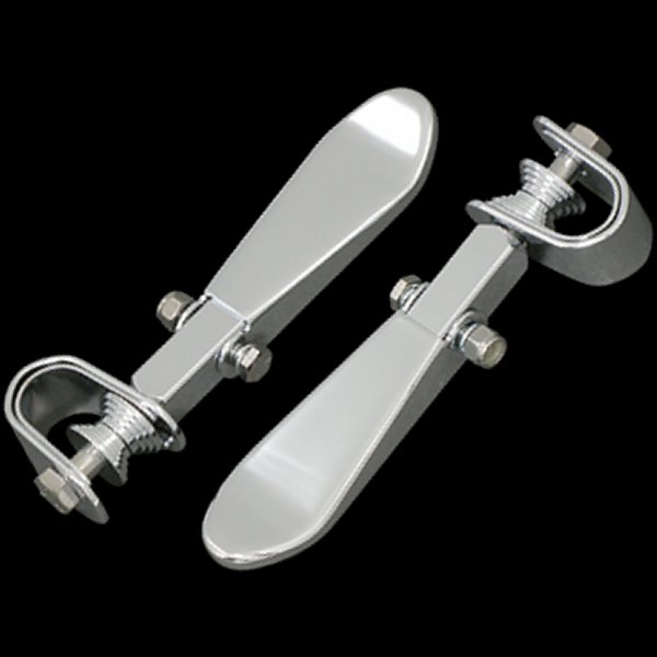 ネオファクトリー スプーンフットペグ クランプ付き クローム 006319 WO店